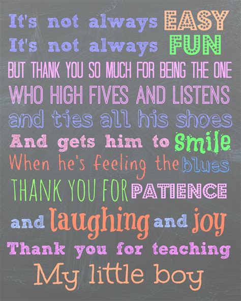 daycare appreciation quotes|daycare teacher appreciation note.